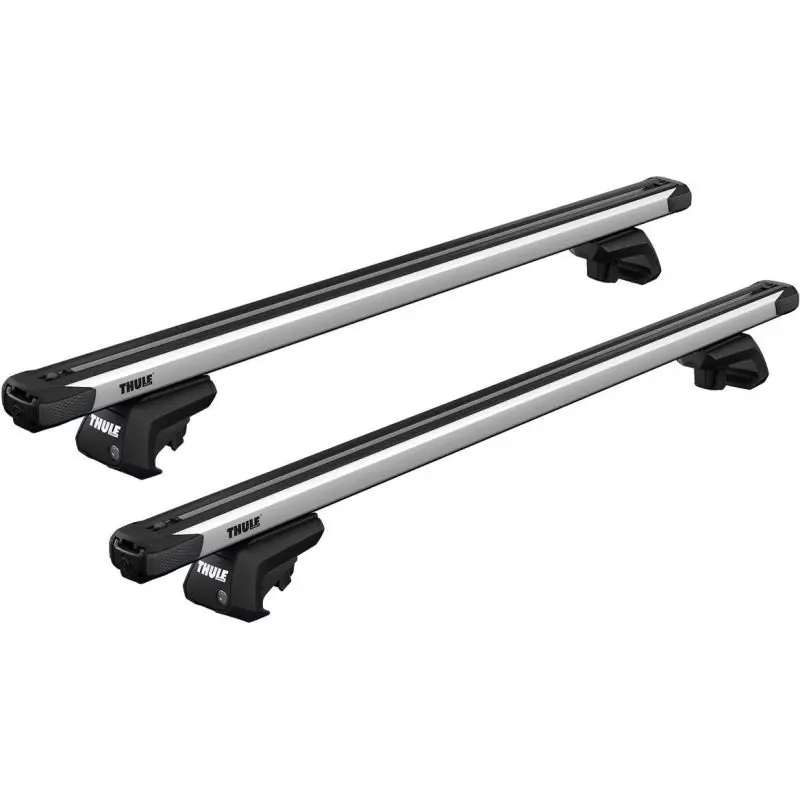 Autentický Střešní nosič / příčníky Thule SlideBar Evo Silver - Mercedes-Benz M-Class (Typ W166) (2012-2015) 5-dv - klasické podélníky