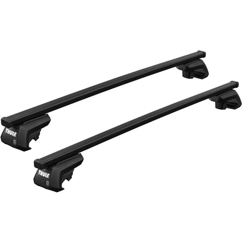 Střešní nosič / příčníky Thule SquareBar Evo Black - Toyota Land Cruiser Prado 250 (Typ 250) (2024-) 5-dv - klasické podélníky Nová Kolekce