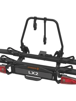 Nosič na tažné zařízení na 2 kola / elektrokola Spinder LX2 - sklopný skládací na karbonové rámy Levný