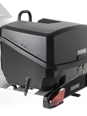 Nosič na tažné zařízení na 3 kola / elektrokola s boxem 300l na zavazadla Menabo Alioth 3 / Mizar Zlevněný