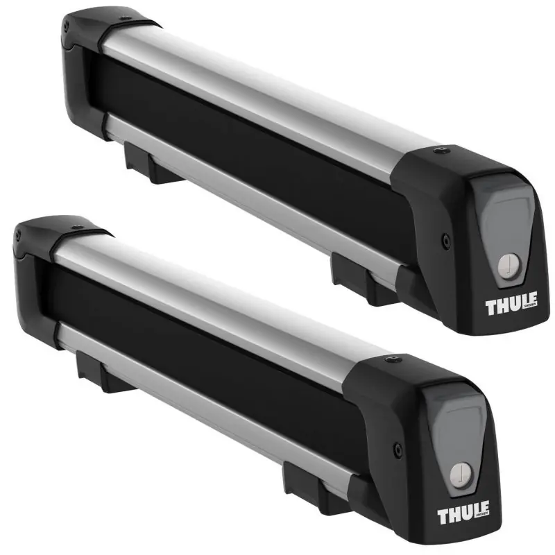 Půjčovna - Střešní nosič lyží a snowboardů Thule SnowPack L - na 6 párů lyží / 4 snowboardy / aluminium / uzamykací Top Prodej