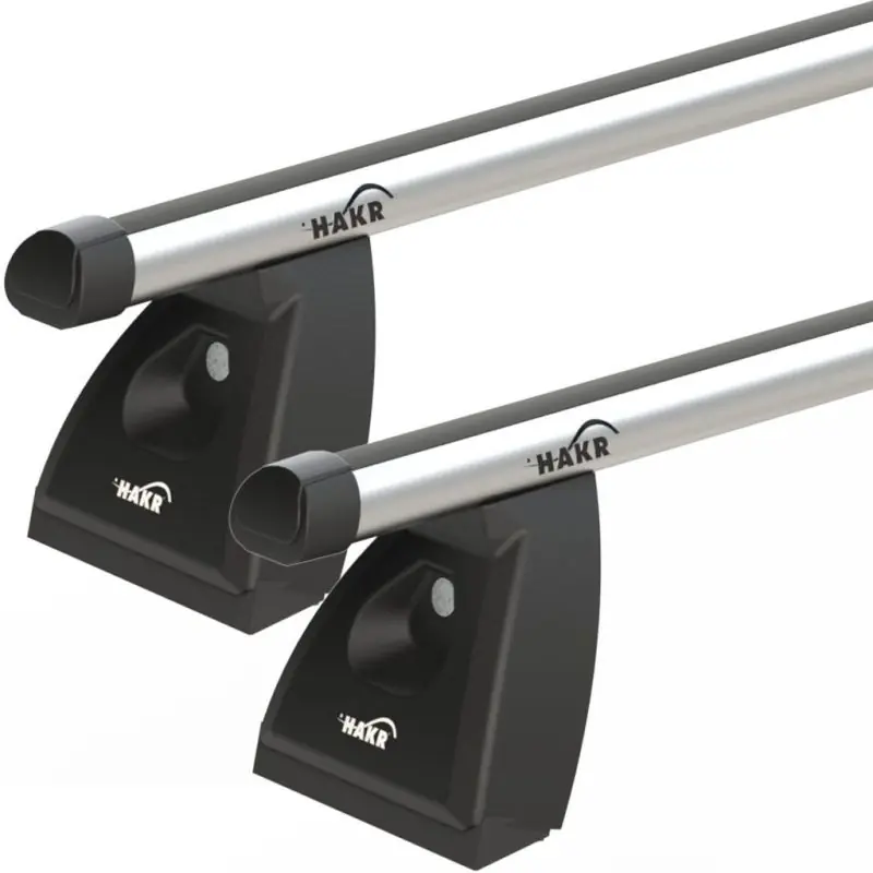 Značkový Střešní nosič Hakr Alu - Mazda 3 II (Typ BL) (2009-2013) 5-dv - fixační body ve střeše / alu / zámek