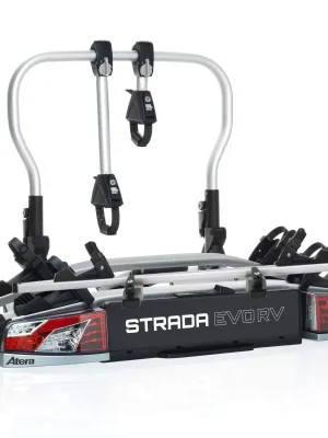 Sezónní Sleva Nosič na tažné zařízení na 2+1 kola / elektrokola Atera Strada Evo RV - sklopný / pro obytná auta / s rozšířením o 1 kolo