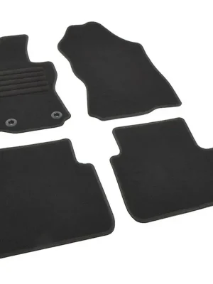Zlevněný Autokoberce textilní přesné černé / černé obšití - Subaru Forester VI (Typ SL) (2024-) 5-sedadel