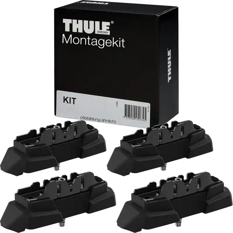 Autentický Montážní kit pro patky tyčí střešního nosiče Thule Kit Fixpoint 7185 - sada 4ks / příslušenství