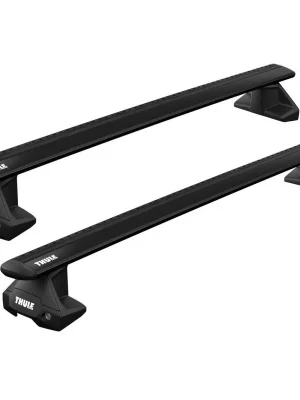 Značkový Střešní nosič / příčníky Thule WingBar Evo Black - Mazda BT-50 II SingleCab (2012-2020) 2-dv - rovná střecha
