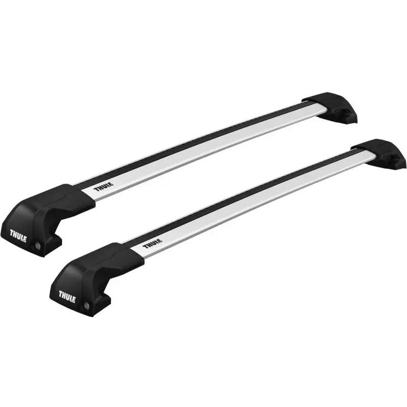 Značkový Střešní nosič Thule WingBar Edge Silver Jaguar E-Pace (2018-) 5-dv klasické podélníky s uchycením za spodní hranu podélníku