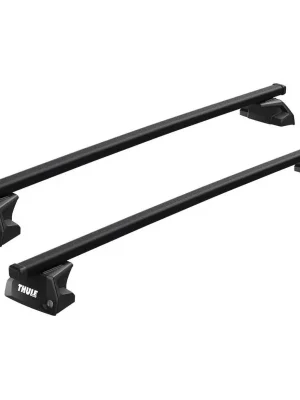 Akce Střešní nosič / příčníky Thule SquareBar Evo Black - Opel Astra Combi (2004-2006) 5-dv - integrované podélníky