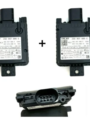 Bezpečná Platba 2Q0907686E + 2Q0907685E Set jednotky pro změnu jízdní stopy