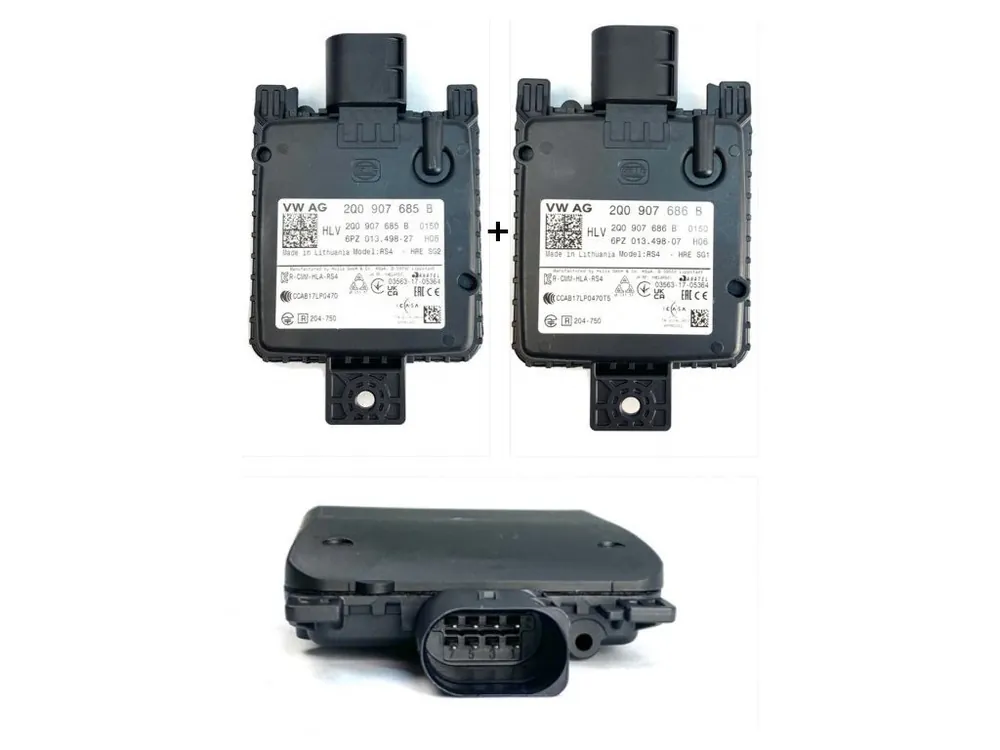 Ihned K Objednání 2Q0907686B + 2Q0907685B Set jednotky pro změnu jízdní stopy