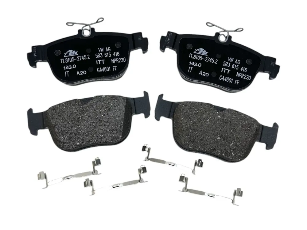 Nejprodávanější 8Y0698451 Sada zadních brzdových destiček 272x10mm