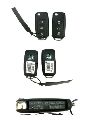 Nejprodávanější 3T0959753H 3T0837202H Sada klíčů ŠKODA